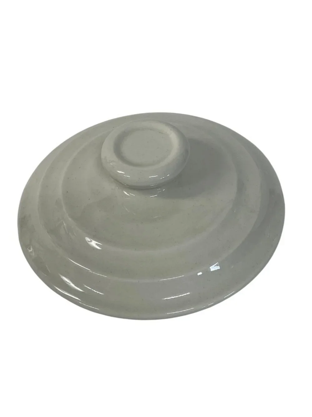 Ceramic Replacement Pot Lid for‎ Sweet Flower Bake Serve N' Store Stoneware